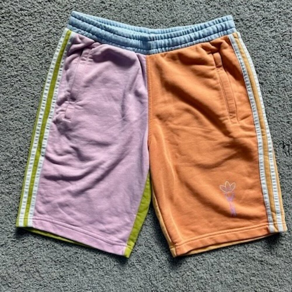 Adidas Pride Collection Love Unites Blocked Shorts - Multicolor - W30 - VGUC.